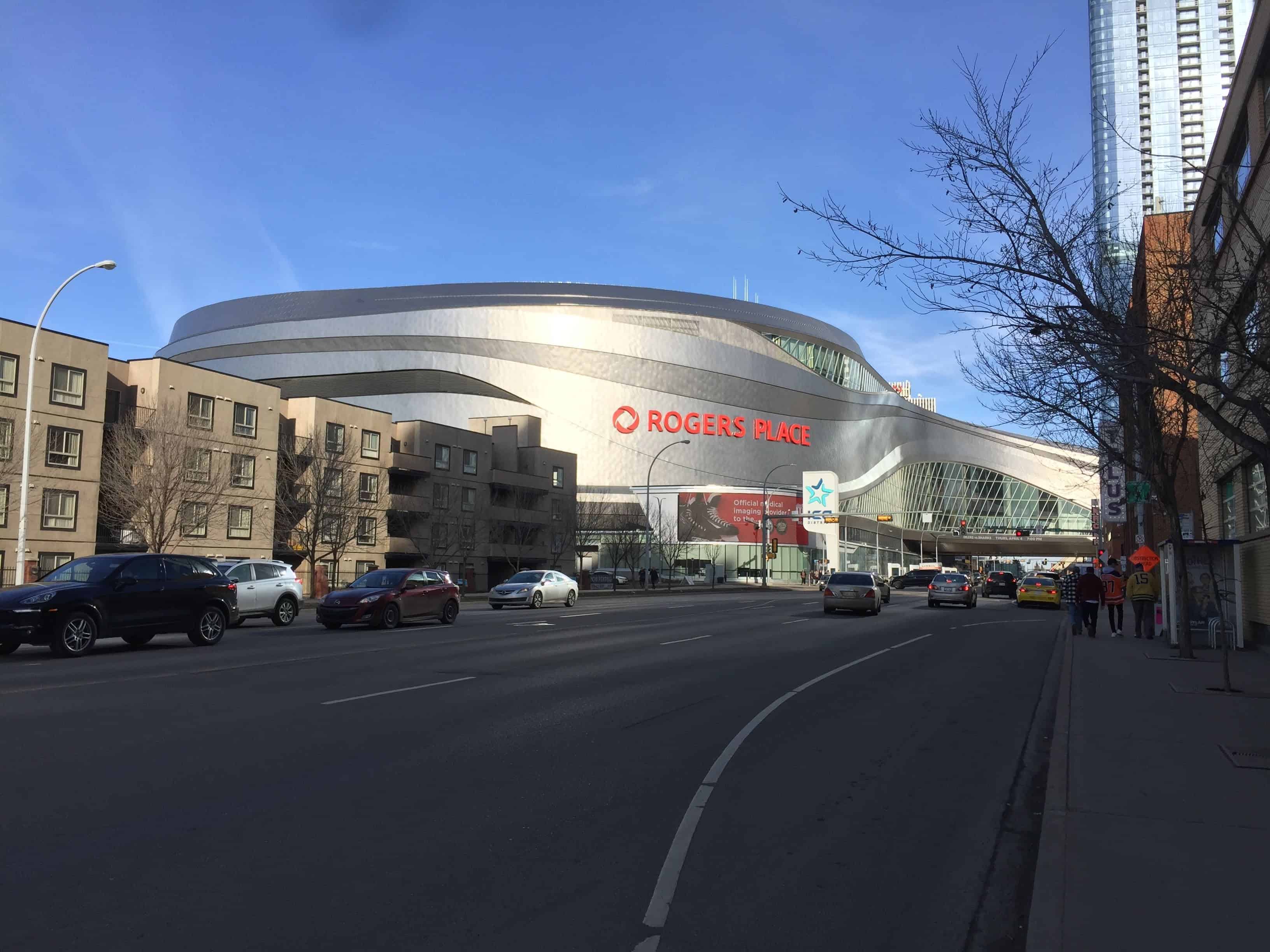 Rogers Place Edmonton - Hockey Season Edmonton