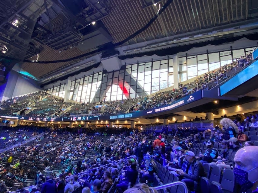 Climate Pledge Arena inside