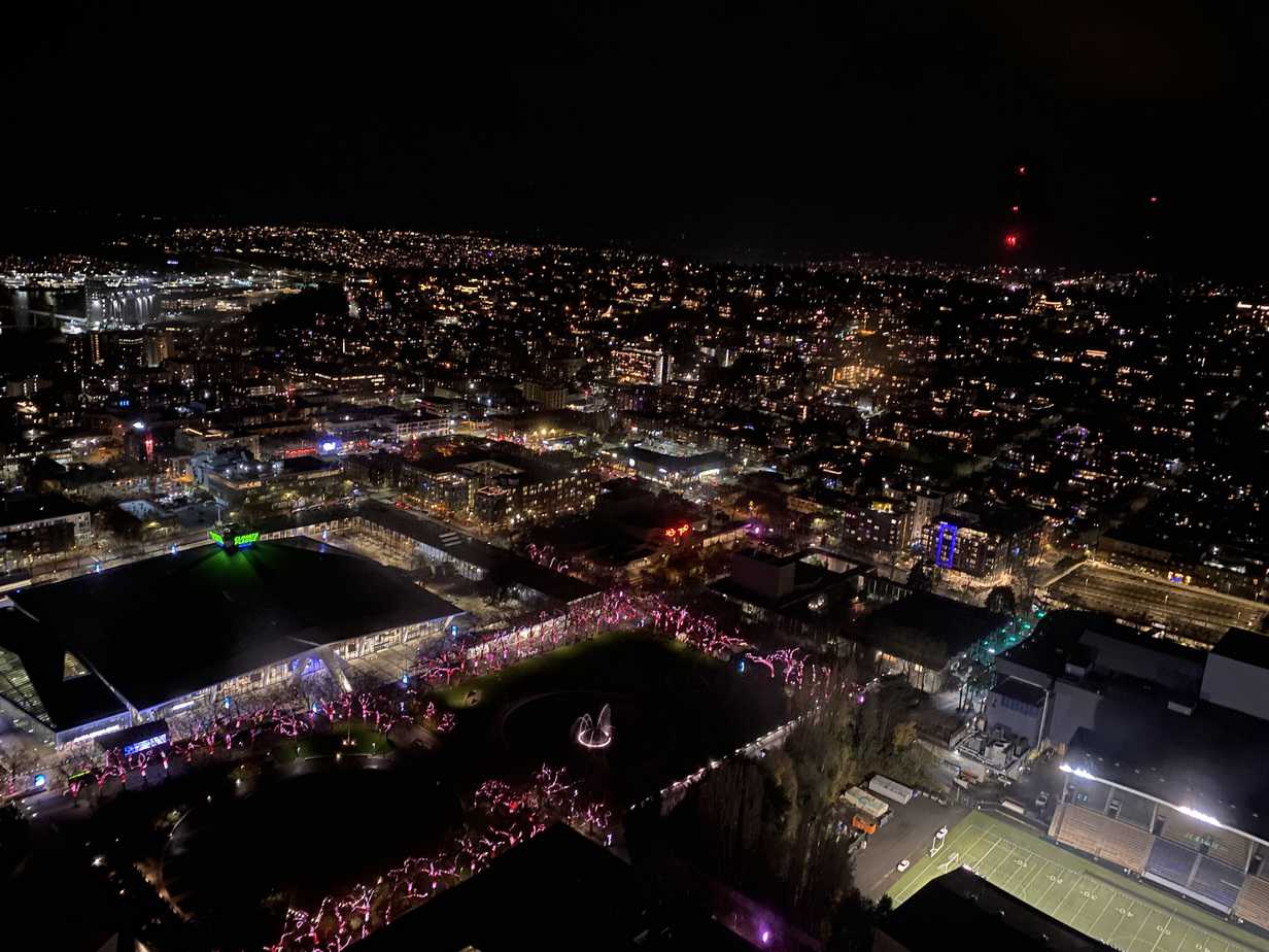 View from atop the Space Needle- Top Things to do in Seattle WA 2022