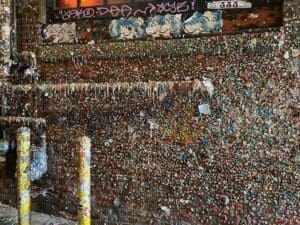 Section of the Gum Wall