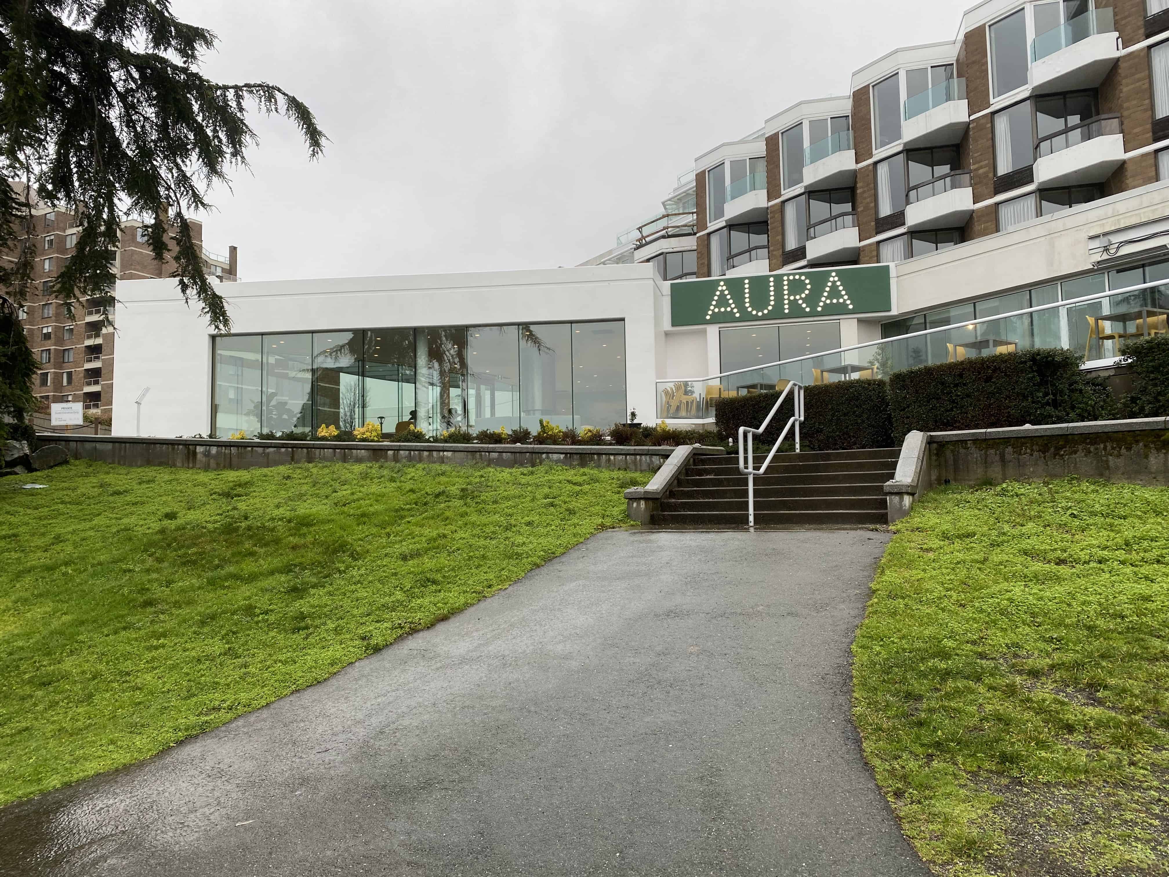 Aura Restaurant at Laurel Point Inn