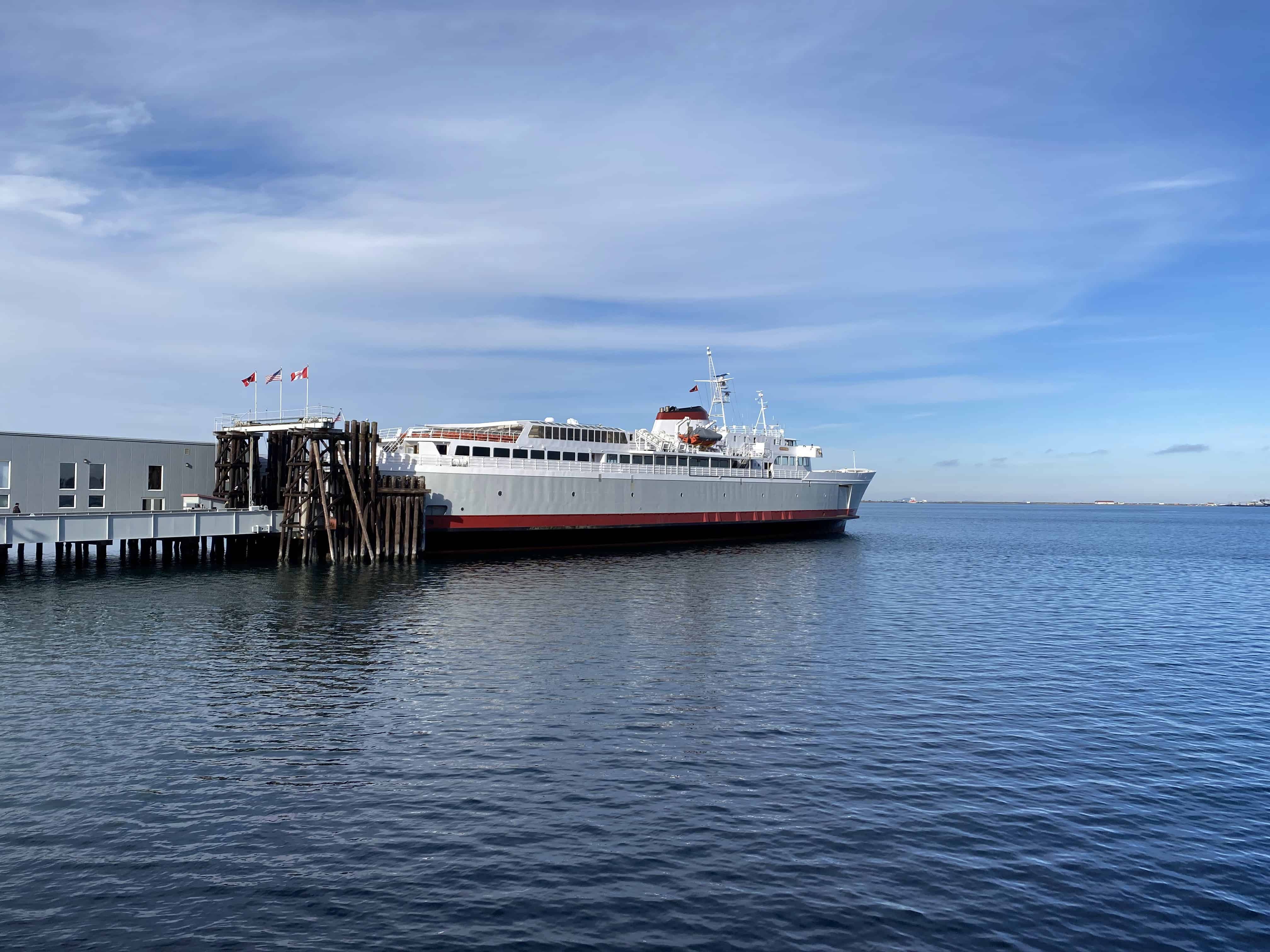 Black Ball Ferry Lines MV Coho in Port Angeles