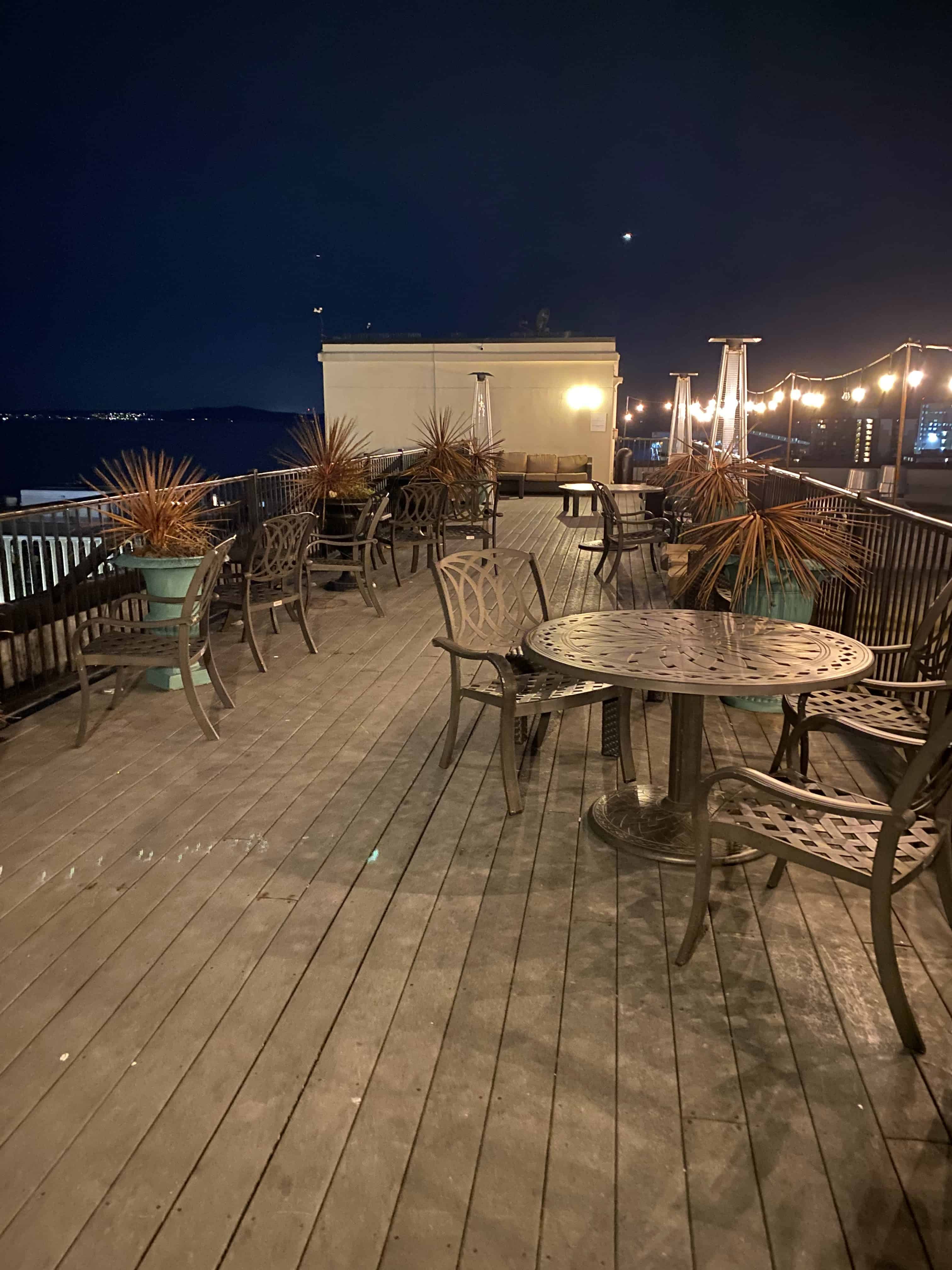 Rooftop Deck at Mediterranean Inn