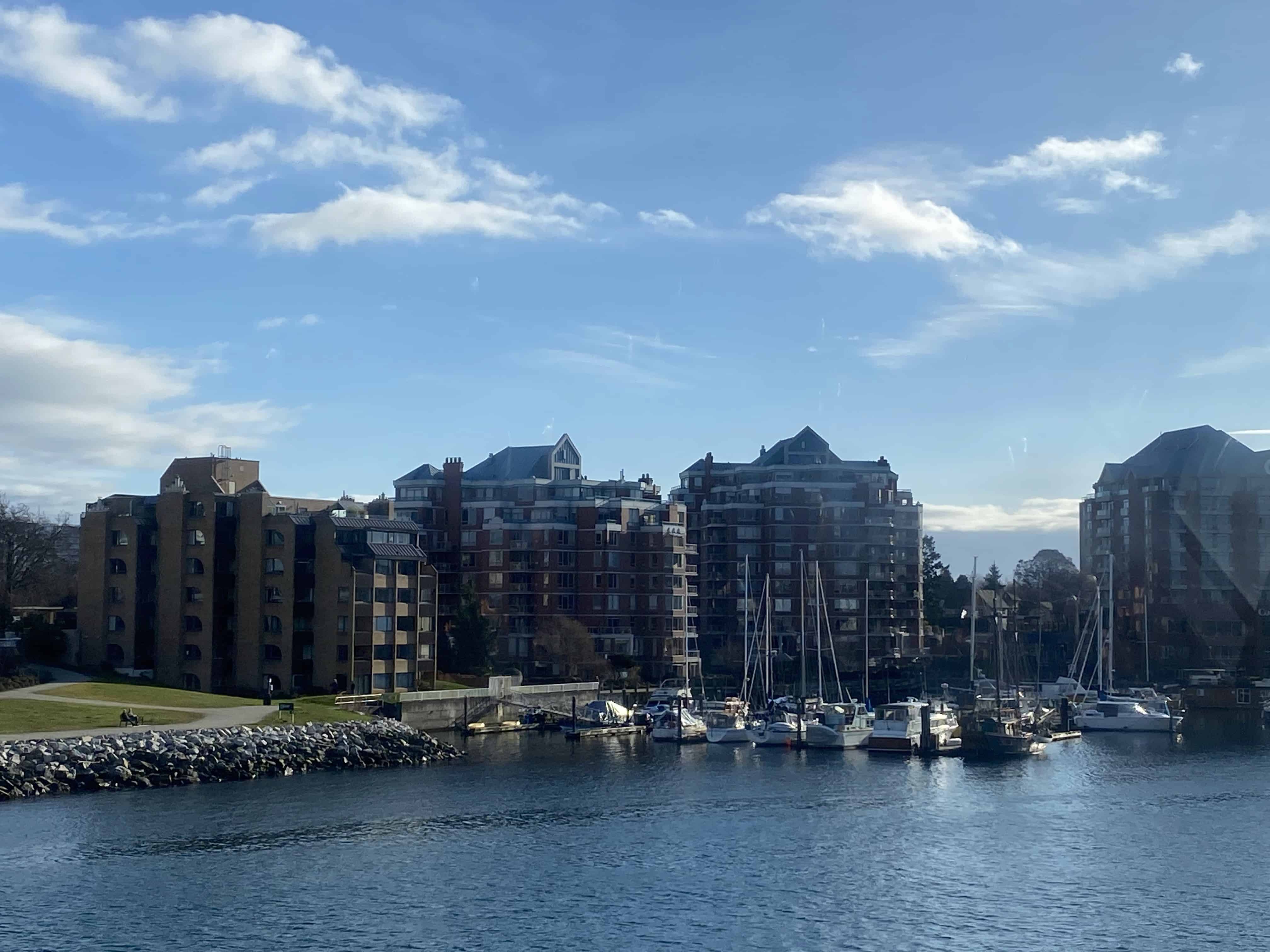 Arriving to Victoria Harbour