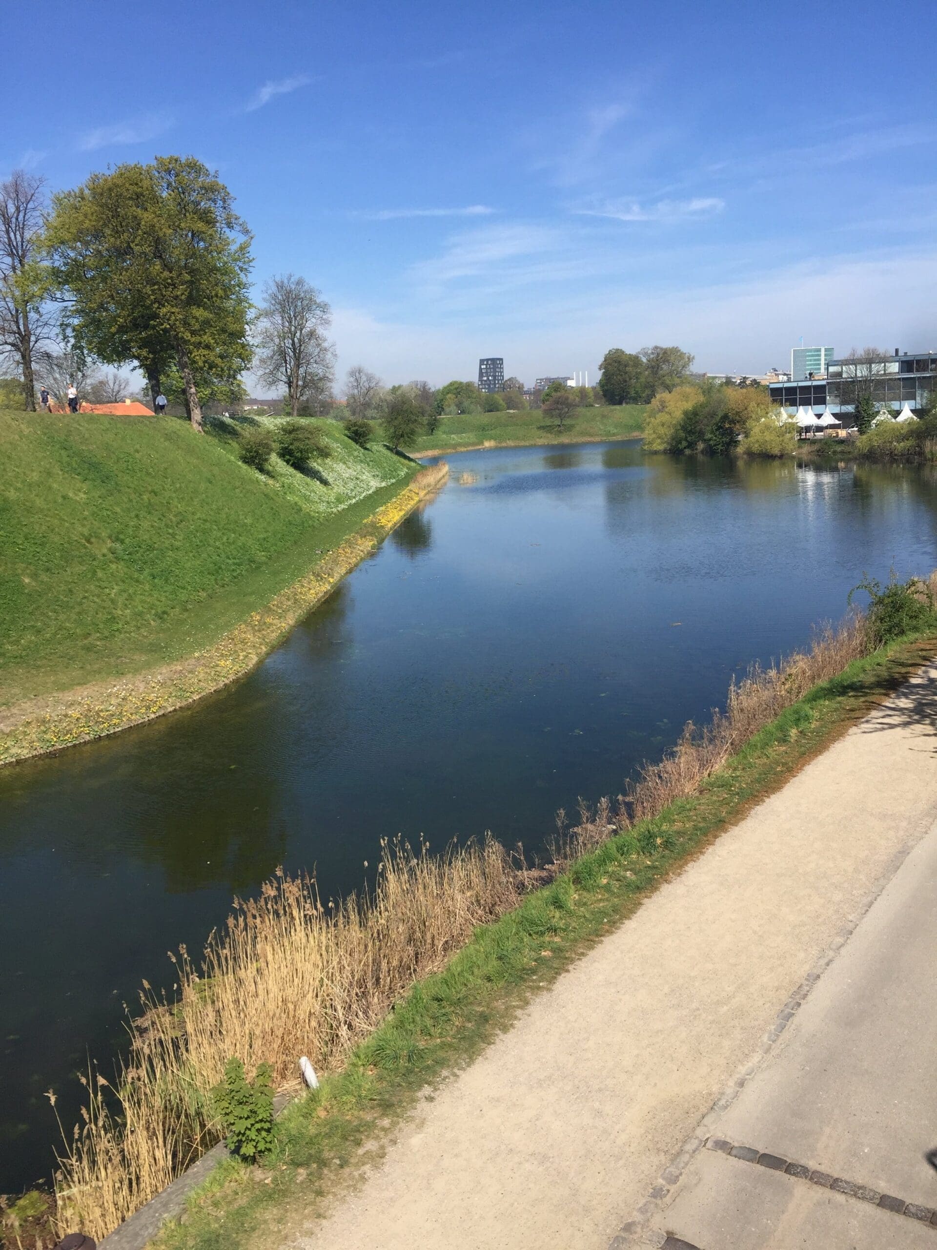 Kastellet is off to the left in this picture - 3 Days in Copenhagen Denmark