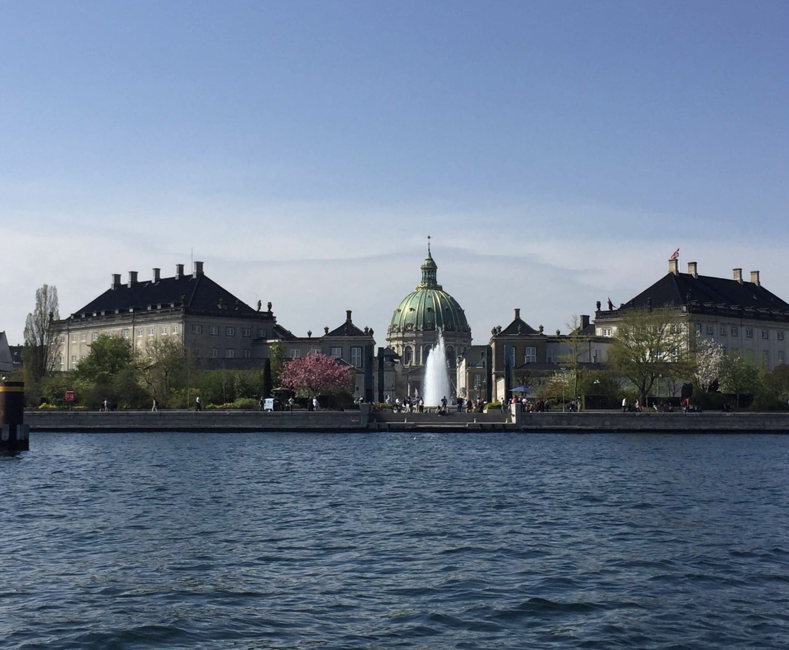 Frederik's Church known as The Marble Church and Amalienborg palace -Things to do when only 3 Days in Copenhagen Denmark