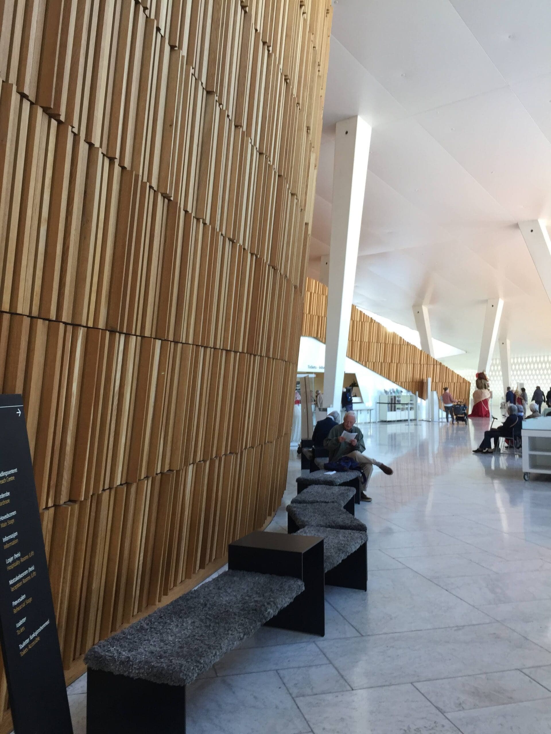 Inside the Oslo Opera House