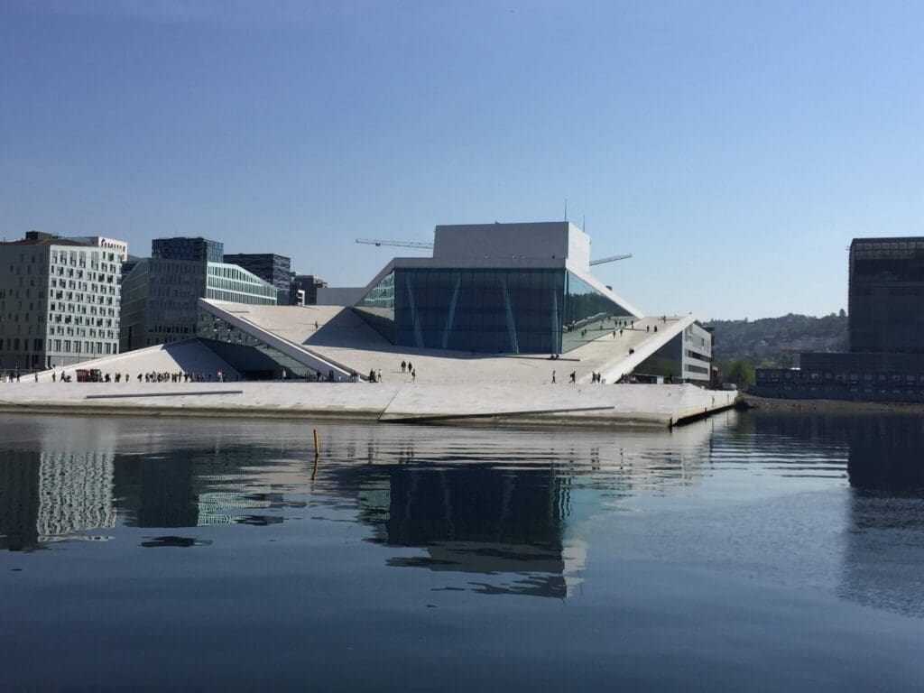 Oslo Opera House - 3 days in Oslo Norway