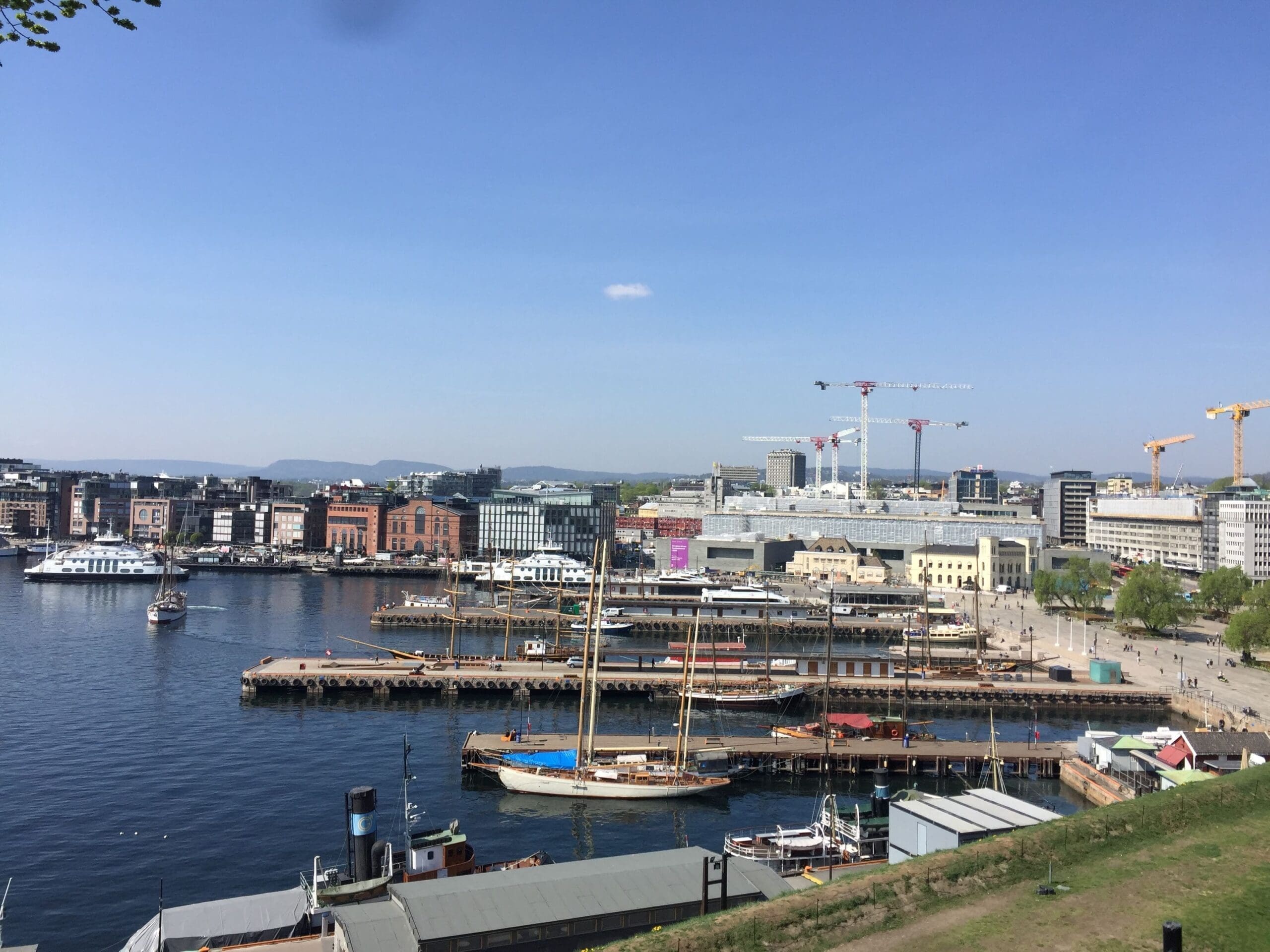 View from Akershus - 3 days in Oslo Norway