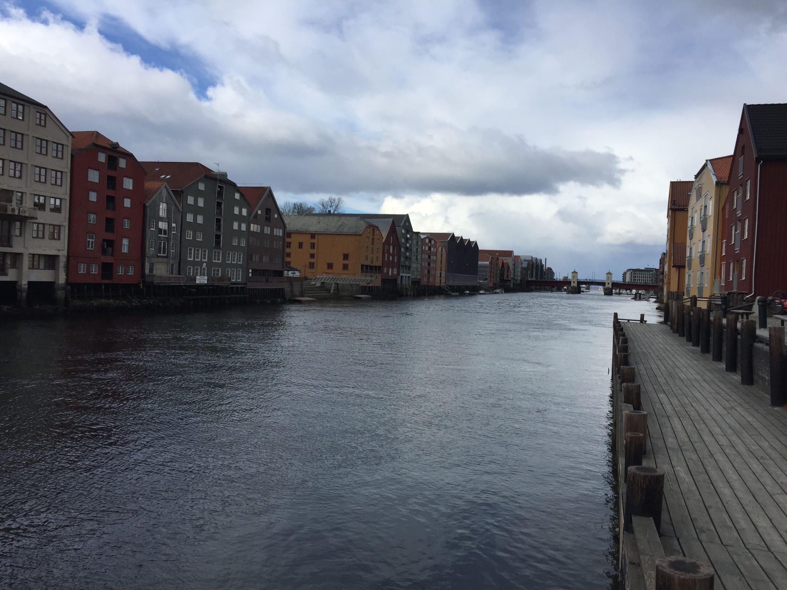 Lovely Bridges and harbour in Trondheim. 3 days in Trondheim Norway