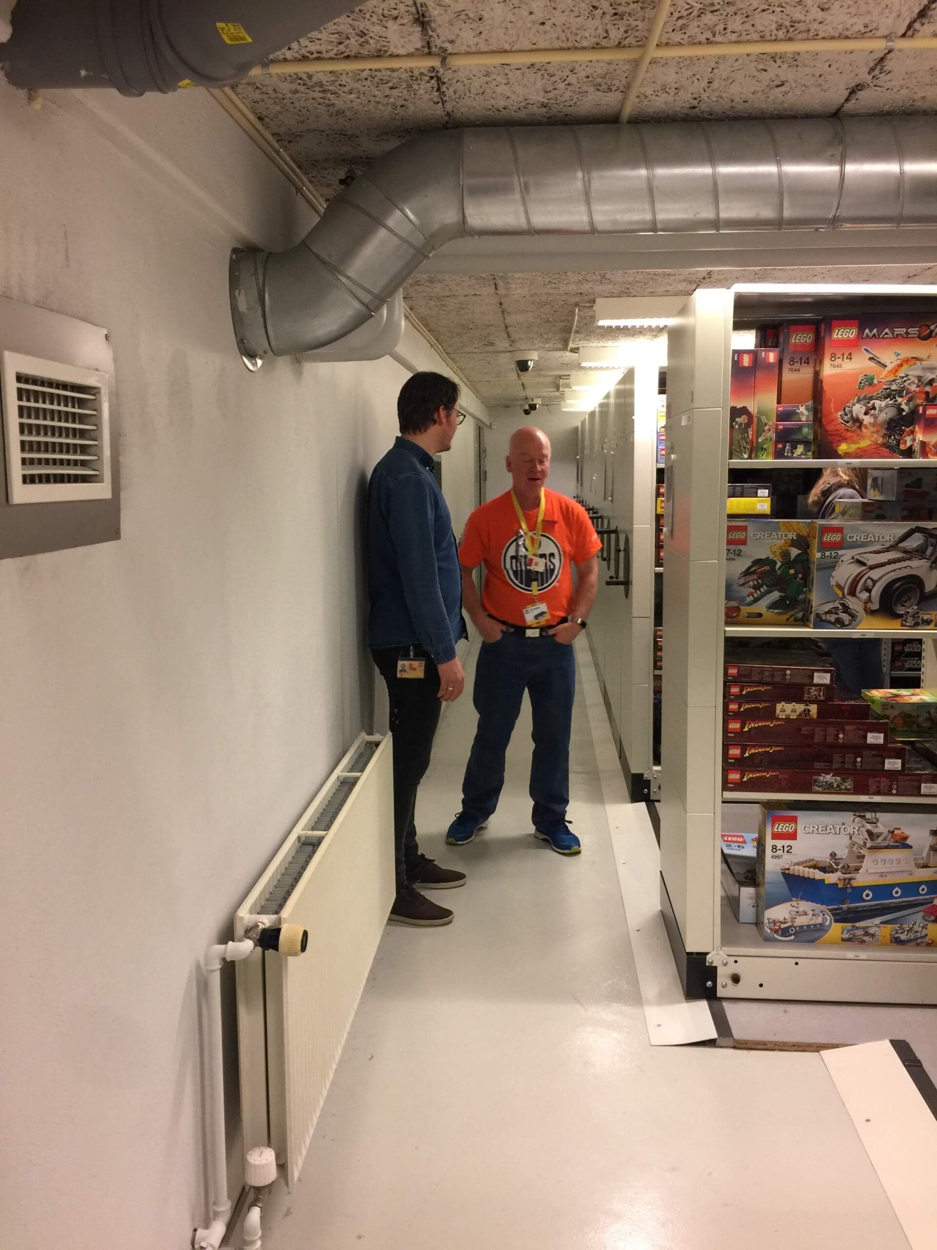 The Vault on the Lego Inside Tour
