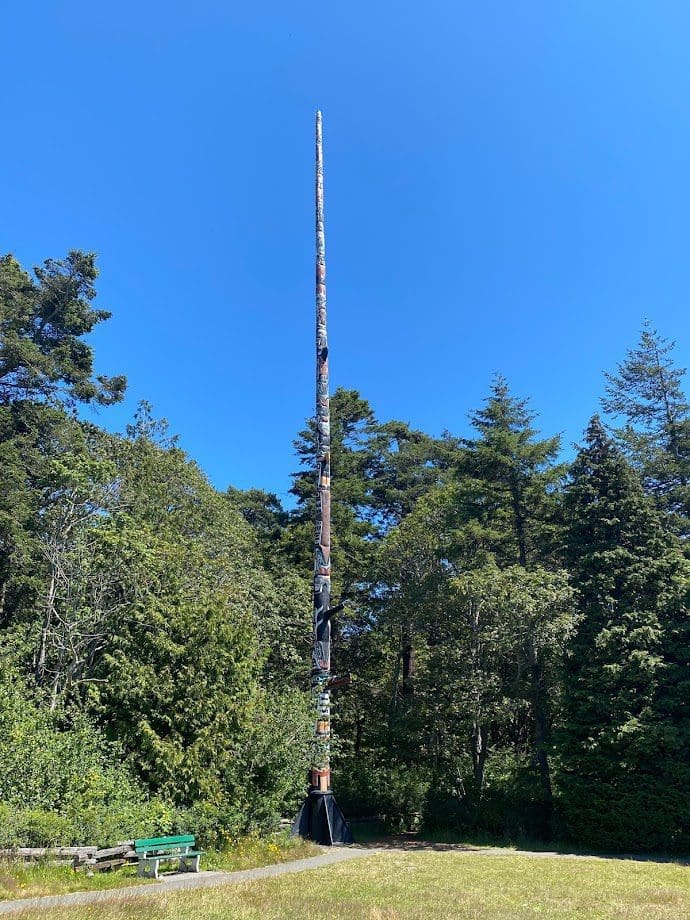 The Story Pole at Beacon Hill Park