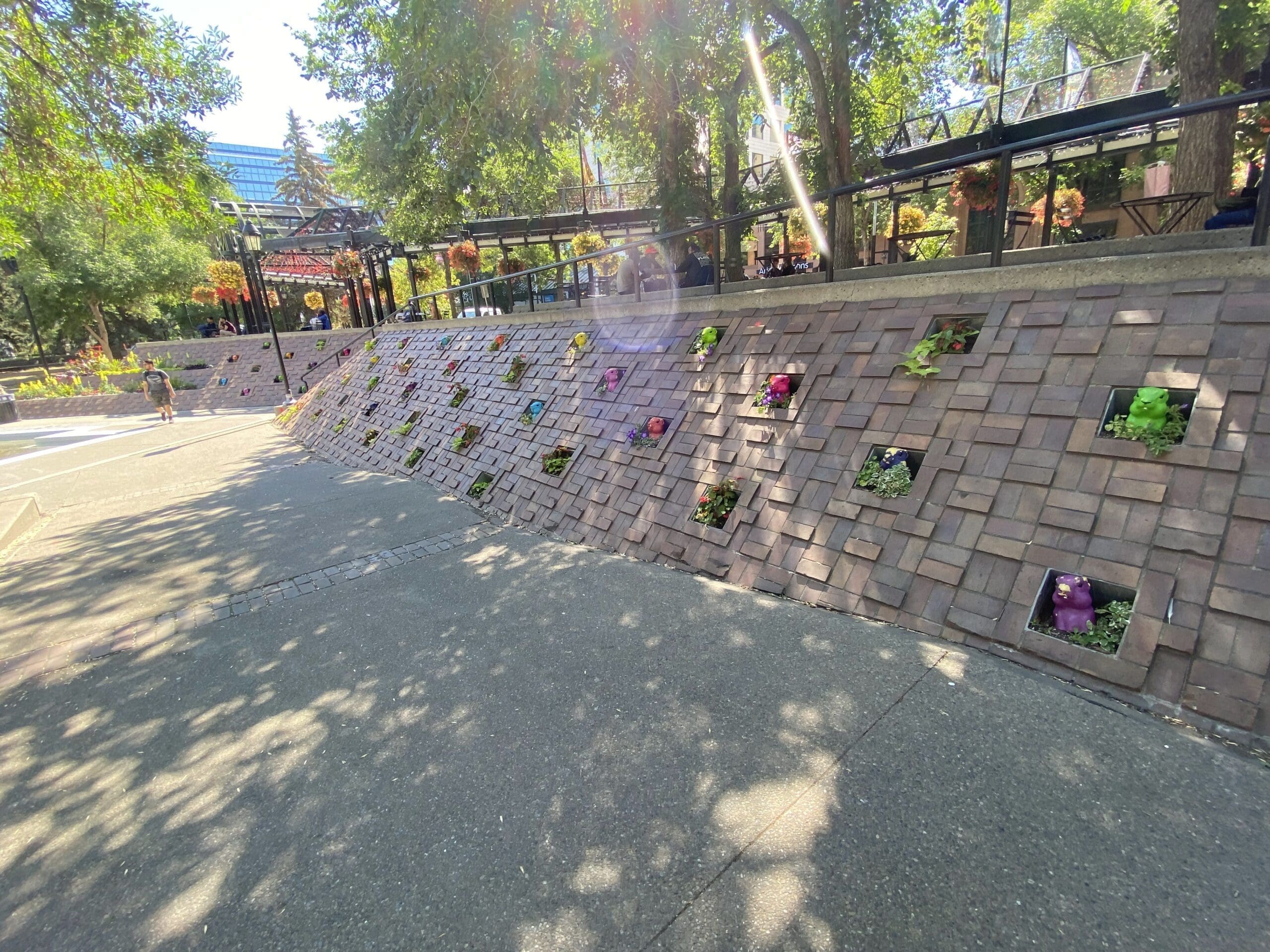 This is part of Olympic Plaza