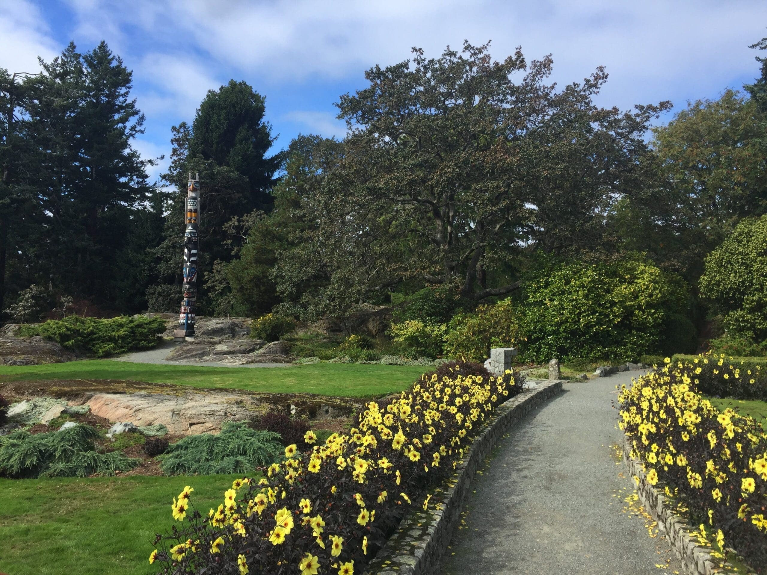 Walking around Government House grounds is free for the public.  