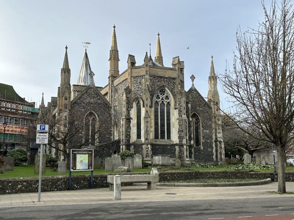 St. Mary's Church in town