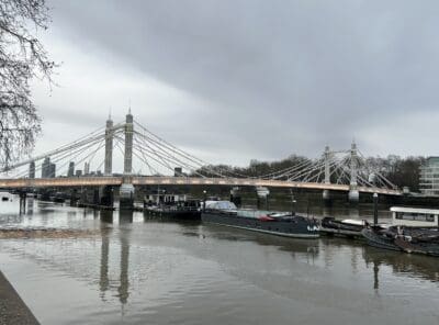 Albert Bridge London UK